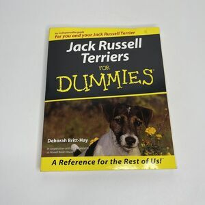 Jack Russell Terriers For Dummies by‎ Deborah Britt-Hay Paperback Book